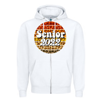 White senior 2022 Zipper Hoodie - BarkalooDesign