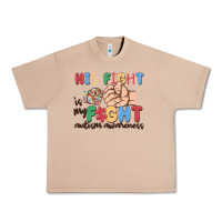 Burro his fight is my fight autism awareness Urban Heavy Tee - MaliasSmallBusiness