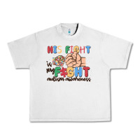 Lunar Rock his fight is my fight autism awareness Urban Heavy Tee - MaliasSmallBusiness