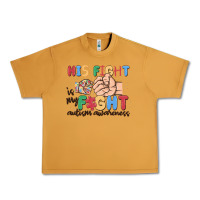 Peanut Butter his fight is my fight autism awareness Urban Heavy Tee - MaliasSmallBusiness