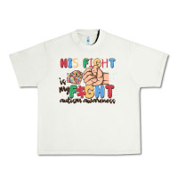 Pistachio his fight is my fight autism awareness Urban Heavy Tee - MaliasSmallBusiness