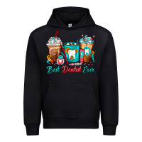 Black Best Dentist Ever Dentist Coffee Cups Urban Hoodie - FaDigitalArtStudio