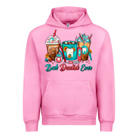 Fuchsia Pink Best Dentist Ever Dentist Coffee Cups Urban Hoodie - FaDigitalArtStudio