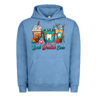 Pigment Pebble Blue Best Dentist Ever Dentist Coffee Cups Urban Hoodie - FaDigitalArtStudio