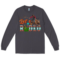 Smoke lets rodeo Long Sleeve Tee - NancyCooperArtShop