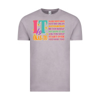 Vintage Zinc it is okay to Vintage Tee - JahusDesignShop