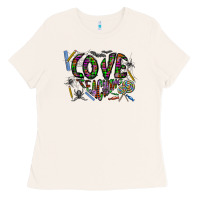 Bone i love teaching Ladies Tee - CowhideDigitalArt