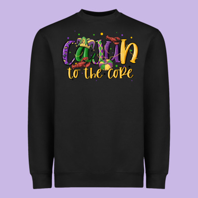 Cajun To The Core Heavyweight Sweatshirt Designed By Maliassmallbusiness