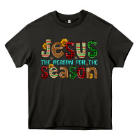 Asphalt jesus the reason for the season Heavy Core Tee - FaDigitalArtStudio