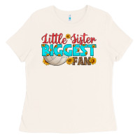 Bone little sister biggest fan Ladies Tee - HRA Design Shop
