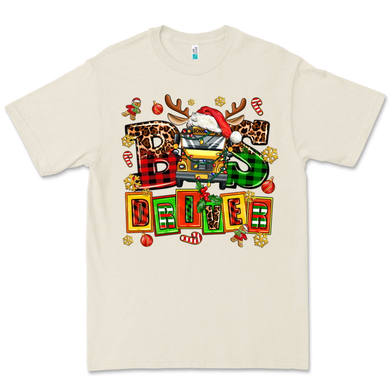 Bus Driver Chrıstmas Premium Tee by AdoDesignShop | Teevron