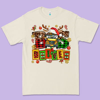 Bus Driver Chrıstmas Premium Tee Designed By Adodesignshop