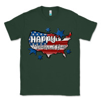 Sports Green happy memorial day usa Classic Tee - MaliasSmallBusiness