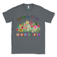 Charcoal Heather grandma garden birth month flower Classic Tee - JahusDesignShop