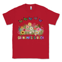 Red grandma garden birth month flower Classic Tee - JahusDesignShop
