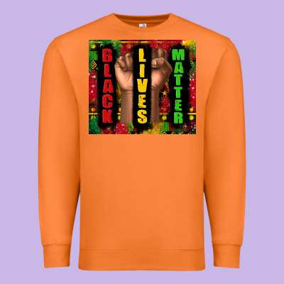 Black Lives Matter Juneteenth Premium Sweatshirt Designed By Tumblerdesignbyshophia