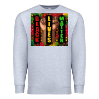 Heather Grey black lives matter juneteenth Premium Sweatshirt - TumblerDesignByShophia