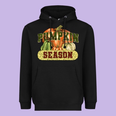Pumpkin Season Heavyweight Hoodie Designed By Nancycooperartshop