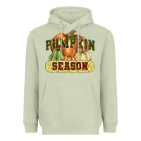 Matcha Pumpkin season Heavyweight Hoodie - NancyCooperArtShop