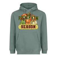 Sage Pumpkin season Heavyweight Hoodie - NancyCooperArtShop