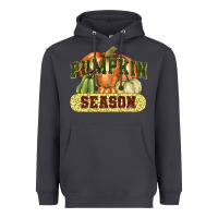 Smoke Pumpkin season Heavyweight Hoodie - NancyCooperArtShop