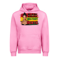 Fuchsia Pink black history month black girl Urban Hoodie - FaDigitalArtStudio