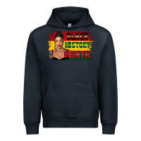 Navy black history month black girl Urban Hoodie - FaDigitalArtStudio
