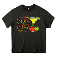 Asphalt sweet summer time Heavy Core Tee - CowhideDigitalArt