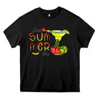 Black sweet summer time Heavy Core Tee - CowhideDigitalArt