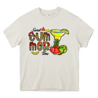 Cream sweet summer time Heavy Core Tee - CowhideDigitalArt