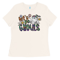 Bone let's go ghouls Ladies Tee - CowhideDigitalArt