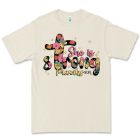 She Is Strong Proverbs 31 25 Premium Tee | Teevron