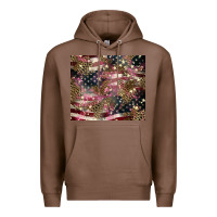Chestnut American flag leopard pinktumbler Premium Hoodie - HowdyJamesFarm