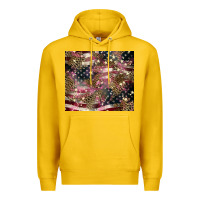 Lemon American flag leopard pinktumbler Premium Hoodie - HowdyJamesFarm