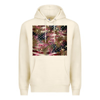 Tofu American flag leopard pinktumbler Premium Hoodie - HowdyJamesFarm