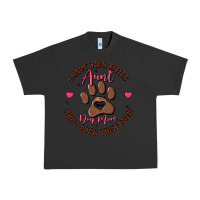 Pigment Black i have two titles aunt and dog mom Urban Heavy Tee - MaliasSmallBusiness
