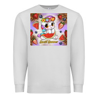 Dove Grey sweet summer cute unicorn Premium Sweatshirt - TumblerDesignByShophia