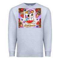 Heather Grey sweet summer cute unicorn Premium Sweatshirt - TumblerDesignByShophia
