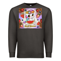 Smoke sweet summer cute unicorn Premium Sweatshirt - TumblerDesignByShophia