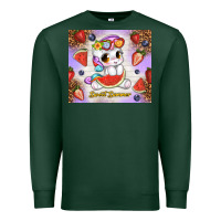 Sports Green sweet summer cute unicorn Premium Sweatshirt - TumblerDesignByShophia