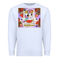 White sweet summer cute unicorn Premium Sweatshirt - TumblerDesignByShophia