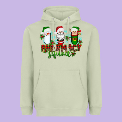 Pharmacy Squad Heavyweight Hoodie Designed By Texasbilliewilder