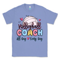 Colony Blue volleyball coach all day every day Classic Tee - MaliasSmallBusiness