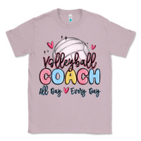 Lilac volleyball coach all day every day Classic Tee - MaliasSmallBusiness