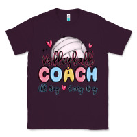 Plum volleyball coach all day every day Classic Tee - MaliasSmallBusiness