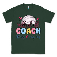 Sports Green volleyball coach all day every day Classic Tee - MaliasSmallBusiness