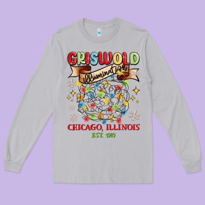 Griswold Illumination Long Sleeve Tee Designed By Maliassmallbusiness