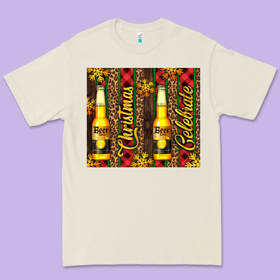 Beer Bottle For Christmas Premium Tee Designed By Adodesignshop