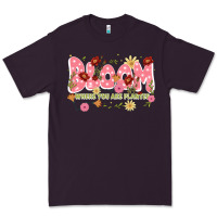 Plum bloom where you are planted Premium Tee - JahusDesignShop