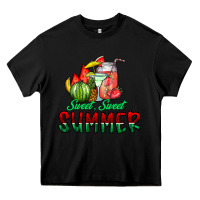 Black sweet sweet summer Heavy Core Tee - CowhideDigitalArt